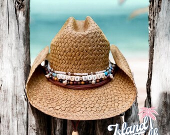 Black Cowgirl Hat for Beach Boating Day Summer Music  display picture 3