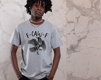 Black Crow F, Caw F, Funny Bird Dance Cool, Present Love, Long Sleeve, FOR Tshirt, SVG, FOR man,
