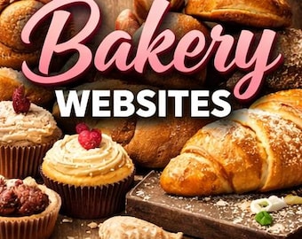 Sitio web de panadería personalizado de 3 páginas - ENTREGA EN 48-72 HORAS