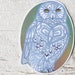 Snowy Owl Sticker Waterproof Decal