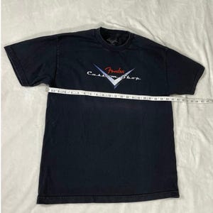 Fender Custom Shop Logo T-Shirt Black Size L bild 3