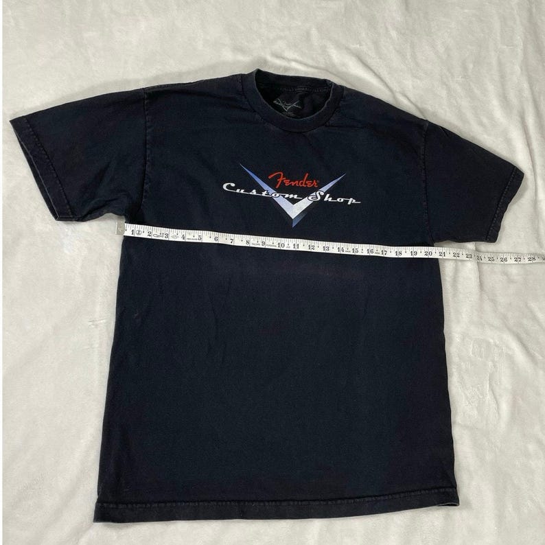 Fender Custom Shop Logo T-Shirt Black Size L bild 3