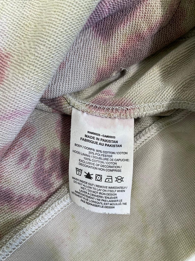 Nike Tie Dye Hoodie Medium Pullover image 7
