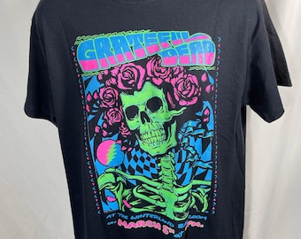 Vintage 90s Grateful Dead XXV 25 Still Dead Double Sided Graphic