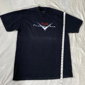 Fender Custom Shop Logo T-Shirt Black Size L bild 4