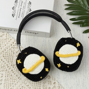 Crochet Earth and Star Airpod max cover,Sony XM4 Headphone Covers,Crochet Sony XM4 Headphone Covers,crochet headphone accessory sony