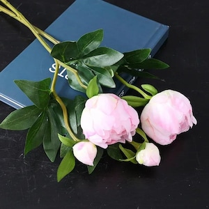 1PC Silk Peony Bouquet, Artificial Wedding Flowers for Home & Table Decor Teardrop Bouquet/Real Touch Calla lily bouquet Wedding Bridesmaids