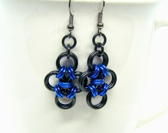 Galerina Chainmaille Earrings - Morte Collection - Choose Your Color