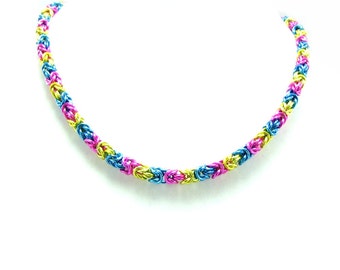 All for Love Braid Chainmaille Necklace