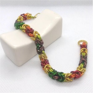 Fall in Love Chainmaille Braid Bracelet