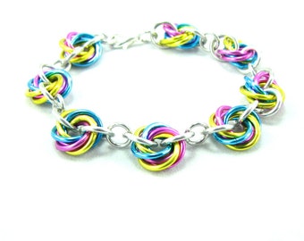 All for Love Rosette Chainmaille Bracelet