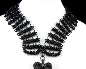 Feysoux Chainmaille Statement Necklace