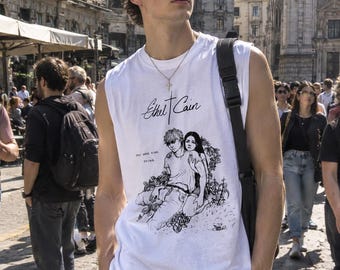 Camiseta sin mangas de Ethel Cain, camiseta gráfica You Were Kind Dying, camiseta sin mangas de la banda Southern Gothic Daughter de Preacher's Daughter, camiseta de concierto Slowcore, regalo para fans de la música