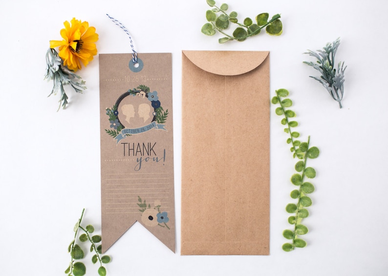 diy printable bookmark thank you card library book etsy