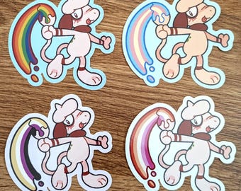 ¡Pinta tu orgullo! Pegatinas LGBT Smeargle