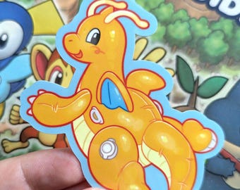 Pegatina de Dragonite de Pooltoy