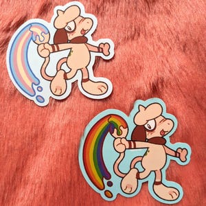 Pinte seu Orgulho! Adesivos de Pokémon Smeargle
