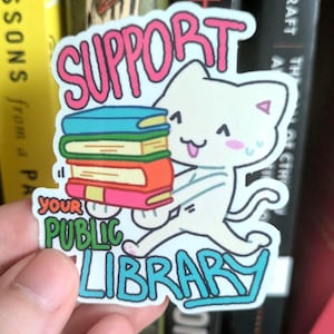 Support your Public Library Sticker