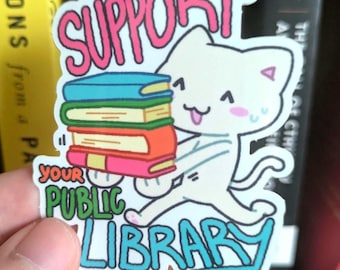 Support your Public Library Sticker