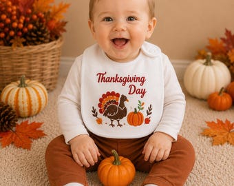 Anpassad Thanksgiving-haklapp: Handmålad kalkondesign