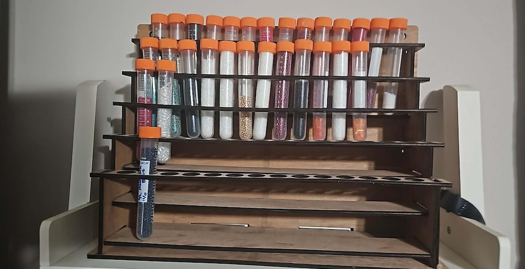 Tiered Bead Rack (seed Beads) - Digital File Only - Etsy