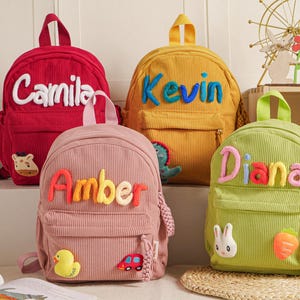 Spersonalizowany plecak dla malucha, spersonalizowany plecak dla dzieci, plecaki z imieniem, torba szkolna dla dzieci, prezent na powrót do szkoły, prezent dla malucha
