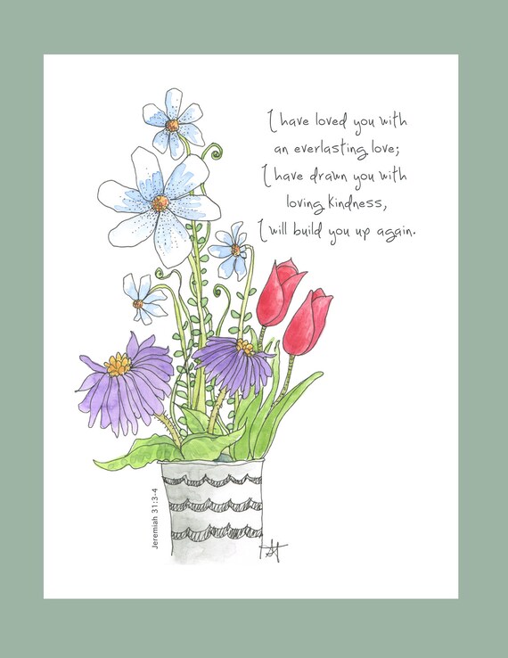 Drawn With Loving Kindness Jeremiah 31 3 4 Everlasting Etsy Drawn With Loving Kindness Jeremiah 31 3 4 Everlasting Etsy