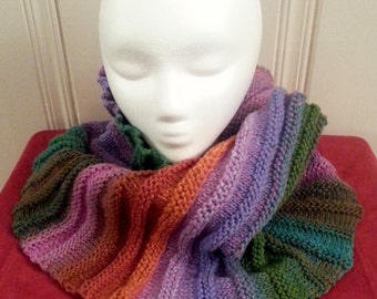 Cozy wool cowl