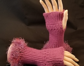 Fun Fur Texting gloves, Fingerless gloves