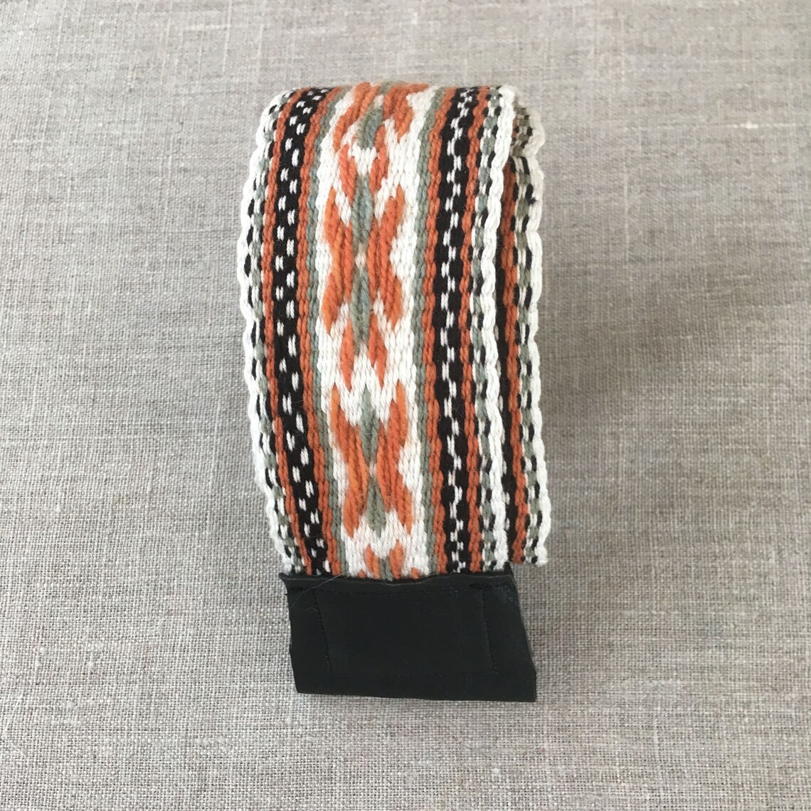 Saami Natural Dyed Wool Cotton Belt 5 cm x 200 cm reproduction Etsy