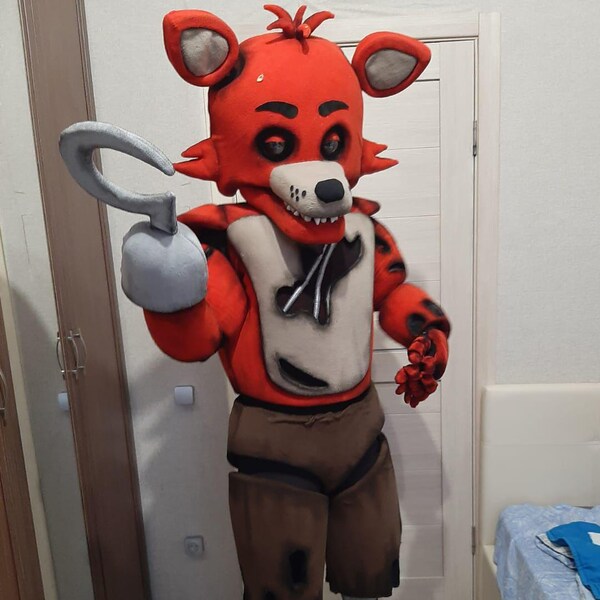 Withered Foxy Costume Etsy Withered Foxy Costume Etsy