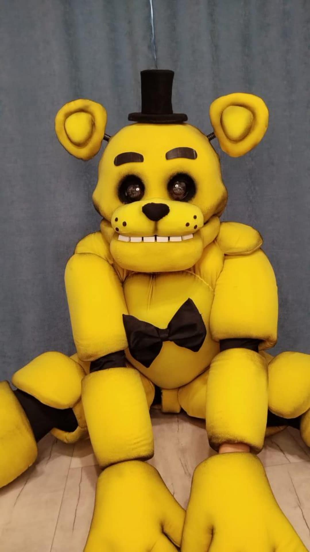 Golden Freddy Costume • FNAF Animatronic Cosplay Suit • Handmade Robot ...