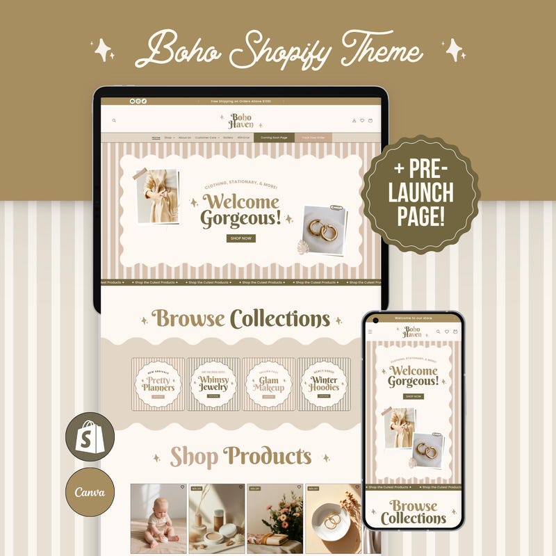 Uk Site Layout Example Christmas Website Theme - Etsy UK