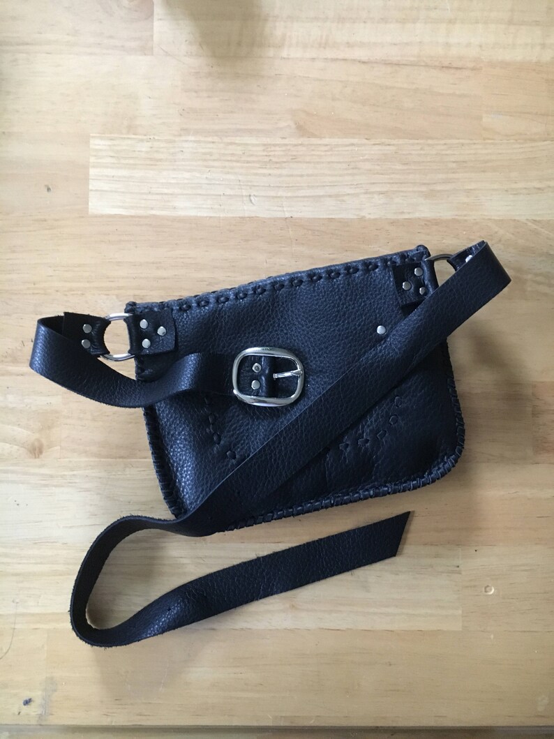 Wild West Concho Fringe Belt Bag