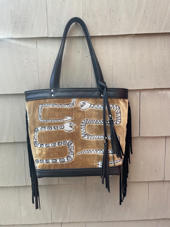 MADE TO ORDER The Velvet Medusa Tote