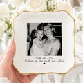 Custom Photo Mother of The Bride Jewelry Dish, Mother Of the Bride And Groom Gifts, Wedding Gift for Mom