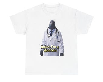 AIピジョンドクターミームTシャツ | Tik TokミームTシャツ | 医療ユーモアTシャツ | 面白いヘルスケアユーモアギフト