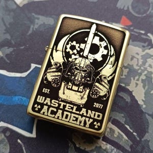 Zippo Armor / Lighter Fallout / fallout / petrol lighter / brass lighter / collectible lighter