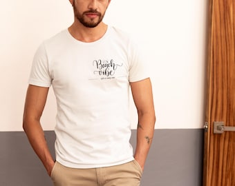Retro Tropical Beach T-Shirt: Summer Vacation Vibes