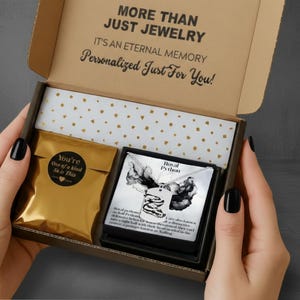 Royal Python Halskette - Ball Python Schmuck - Edelstahl 18k Vergoldete Mittlere Kette Bild 7