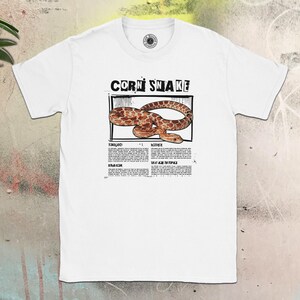 Youth Corn Snake Snake Info T Shirt Cool Snake Tee Corn Snake Gift Reptlile Lovers Birthday Kids Childs