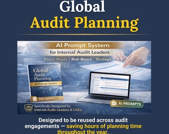 Guía de planificación de auditorías preparadas / Sistema de avisos de IA para líderes de auditoría, directores de auditoría interna y juntas directivas basadas en riesgos