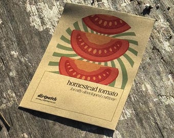 Homestead Tomato Seeds  - Selected for growing in the heat of Florida and Zones 9a 9b and 10