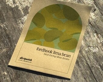 Fordhook Lima Bean Seeds  - Selected for growing in the heat of Florida and Zones 9a 9b and 10