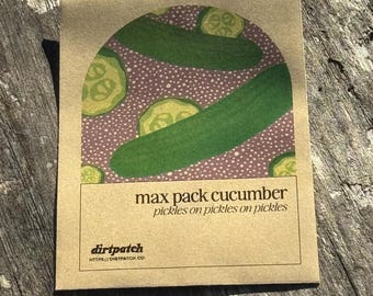 Max Pack Cucumber Seeds  - Selected for growing in the heat of Florida and Zones 9a 9b and 10