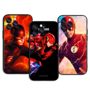 Superhjälte Lightning Path Telefonskal: Skyddande TPU/Silikonfodral för iPhone, Samsung och Google Pixel