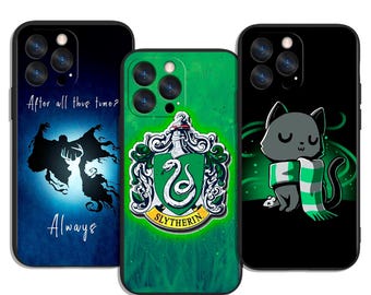 マジックスクール スマホケース: iPhone、Samsung、Google Pixel用TPU/シリコン保護カバー