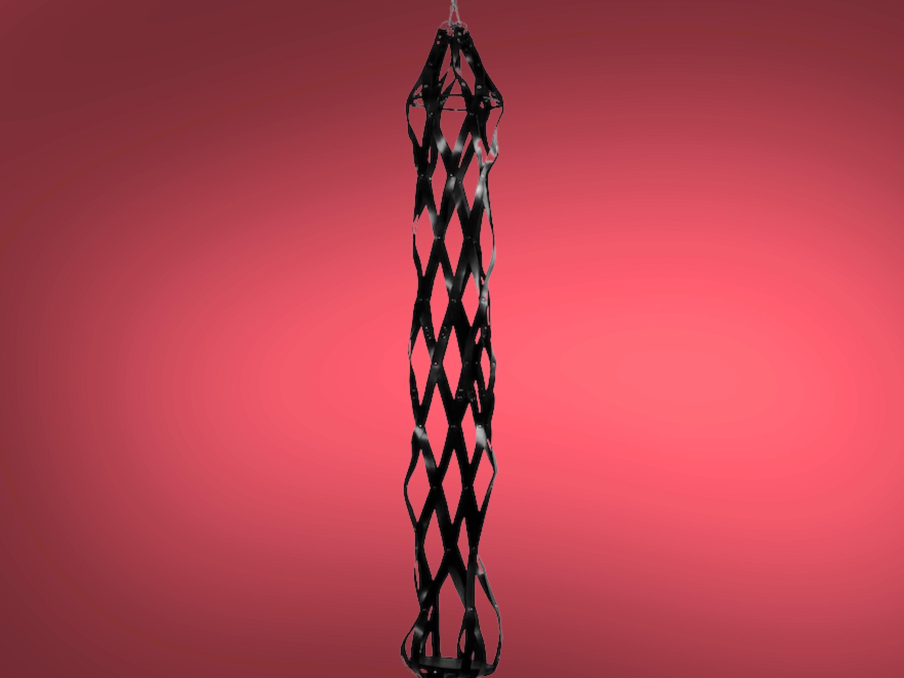 Leather Suspension Cage Harness – Premium Full-Body Bondage Restraint
