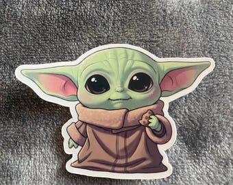 Leuke Grogu-sticker – Star Wars Mandalorian-cadeau