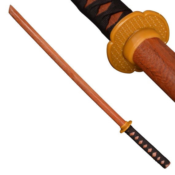 Hand-made 39"Japanese Samurai Training Sword Katana,LOG or Black dragon color style